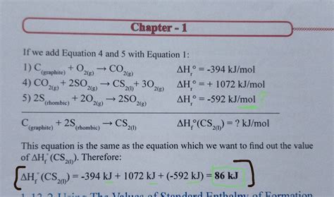 Enthalpy Why Is It Sometimes KJ Only And In Other Times KJ Mol What