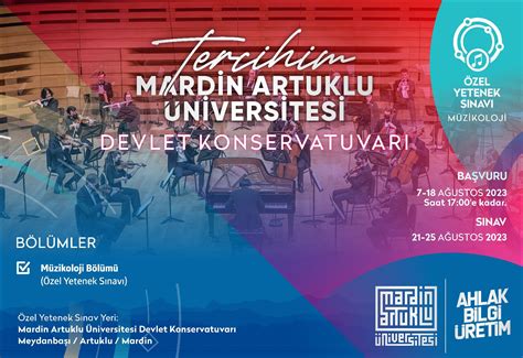 T C MARDİN ARTUKLU ÜNİVERSİTESİ Devlet Konservatuvarı Müzikoloji