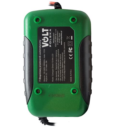 Zestaw Akumulator Volt VPRO VRLA AGM 12V 26Ah Prostownik Green