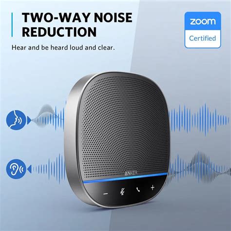 Powerconf S500 Bluetooth Speakerphone Zoom Certified A3305 Anker