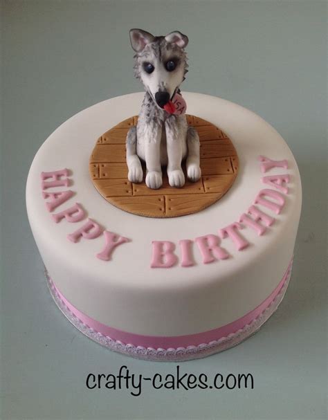 Husky Dog Birthday Cake Dog Birthday Cake Puppy Birthday Cakes Cake