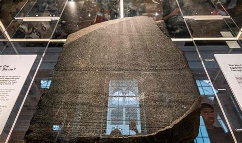 Archaeology Outrage As Egypt Urges Uk To Return Rosetta Stone ‘you