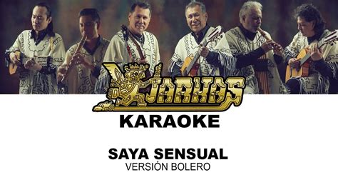 LOS KJARKAS SAYA SENSUAL KARAOKE versión Bolero YouTube