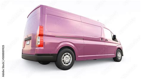 Tokyo Japan April 12 2022 Toyota Hiace Pink Commercial Van For Transporting Small Loads In