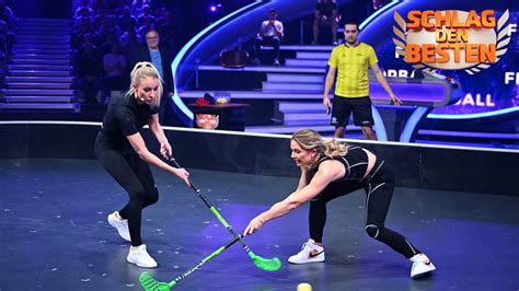 Floorball Lola Weippert Vs Anna Carina Woitschack Schlag Den Besten