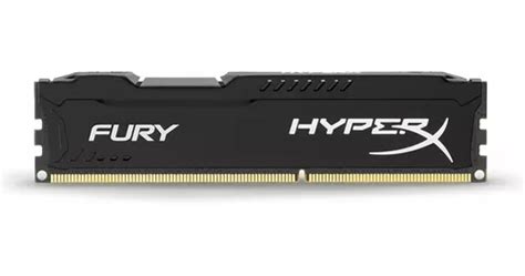 Memoria Ram Ddr3 1 X 8gb 1600mhz Hyperx Fury Black Gamer