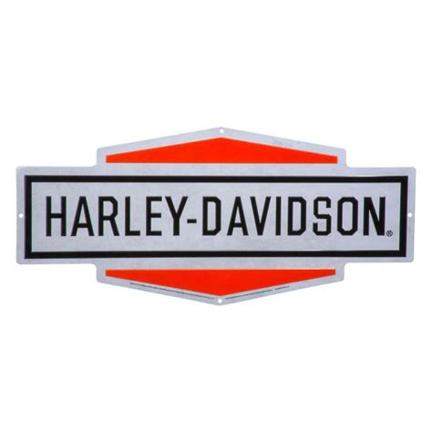 Harley Davidson Tank Embleem Metalen Bord FiftiesStore Nl