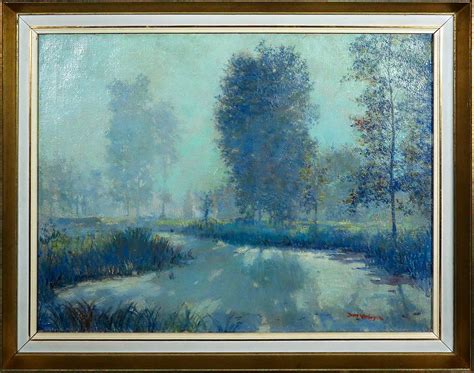 Josef Verheijen Olieverf Op Doek Landschap Ingelijst Sold View