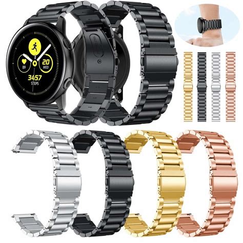 Pulsera De Eslabones De Acero Inoxidable De Lujo Para Samsung Gear S3