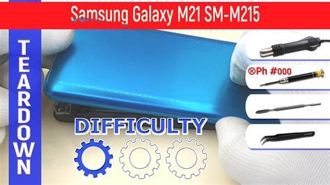 Samsung Galaxy M21 Sm M215 📱 Teardown Take Apart Tutorial Youtube