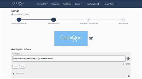 Formulários de pesquisa conheça a nova ferramenta do Opini One