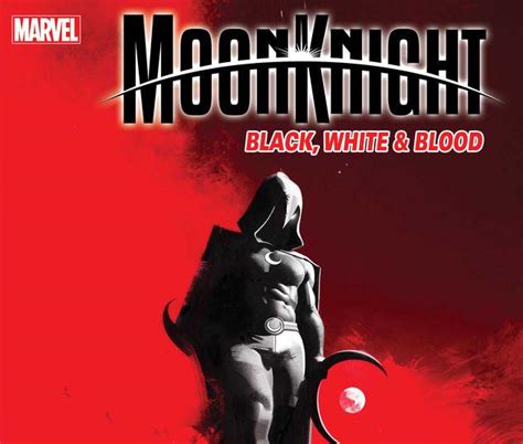 Moon Knight Black White Blood 2022 1 Variant Comic Issues