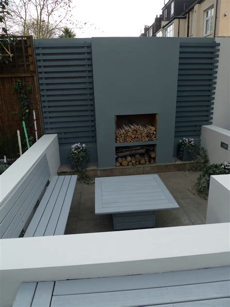 Modern Low Maintenance Minimalist Garden Design Idea Balham And