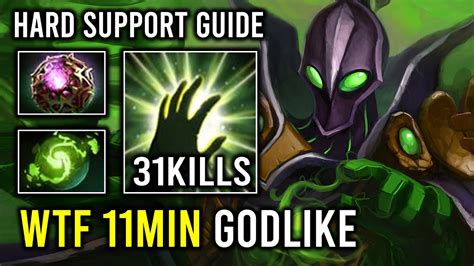 Wtf Min Godlike Hard Support Rubick With Shot Unlimited Skill Spam