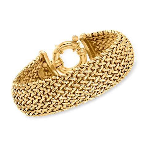 Gold Woven Bracelet Silver Braided Bracelet Bracelet Sale Toggle