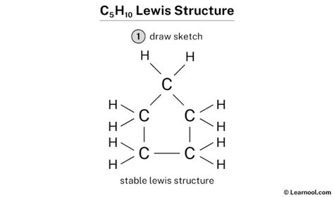 C5h10 Lewis Structure Learnool