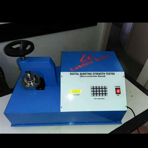 Digital Bursting Strength Tester At Rs Burst Strength Tester In