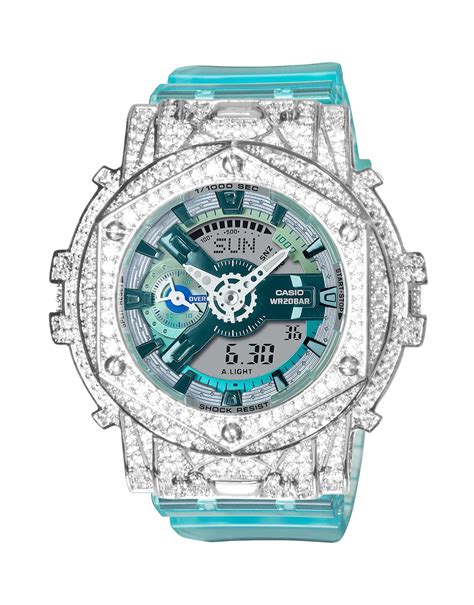 G Shock Mini Hexis GMA S110VW 2ADR Chrono Collection