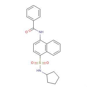 723304 73 2 Benzamide N 4 Cyclopentylamino Sulfonyl 1