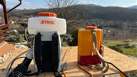 What Do You Think Which One Its Better With Stihl SR 450 Mist Blower