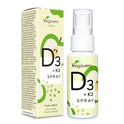 Vegavero Vitamin D3 K2 Spray Buy Online 2090