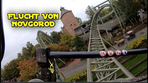 Flucht Von Novgorod Onride Pov Hansa Park Bis Fluch Von