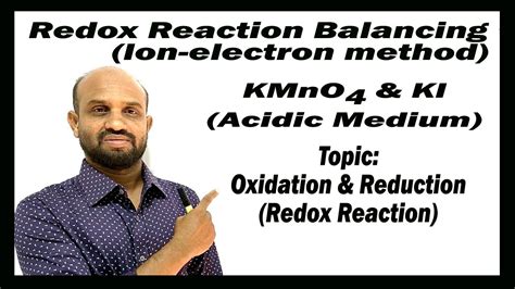 Lesson 28 Redox Reaction Of KMnO4 KI Topic Redox Reaction