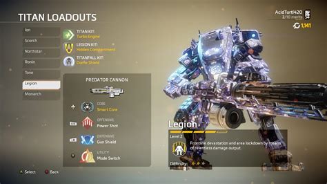 Titanfall Ladegewehr Titan Loadouts Titanfall Guide Ign