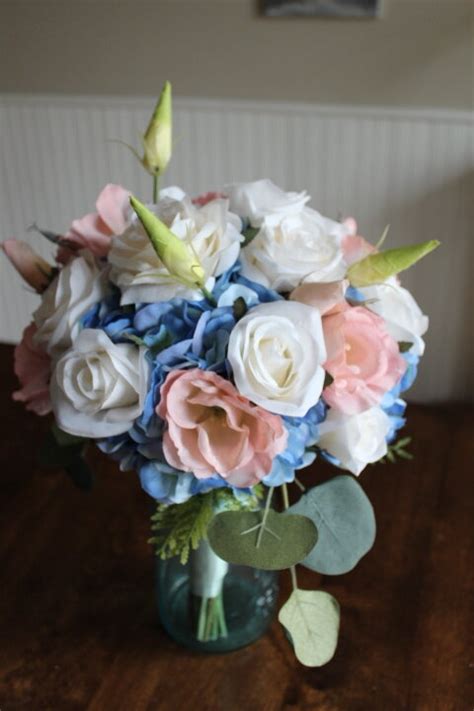 Bridal Bouquet Recreation In Silk Wedding Flowers — Silk Wedding