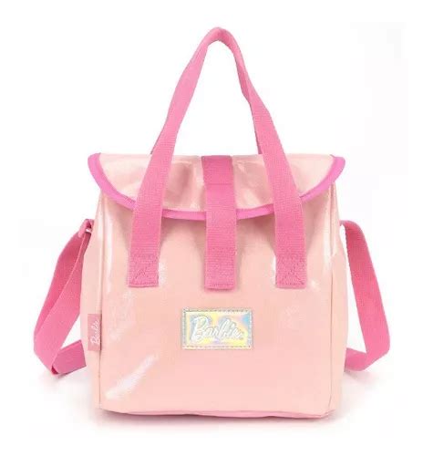 Mochila Escolar Rodinhas Barbie Metalizada Luxcel Cor Rosa Mercadolivre