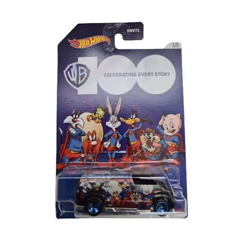 Set Masinute Metalice Hot Wheels Warner Brothers Editie Aniversara De Ani