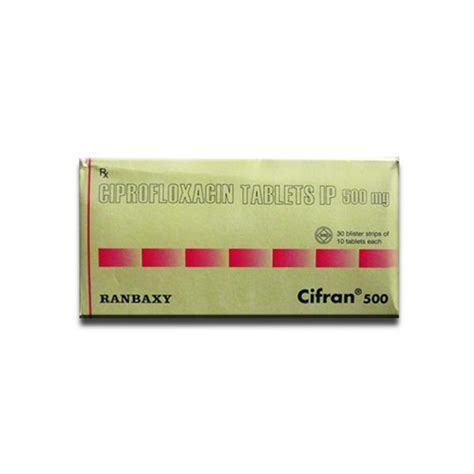 Buy Cifran 500 Mg Tablet 10 Tab Online At Best Price In India