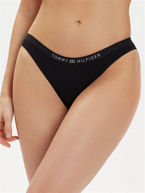 Tommy Hilfiger Bikini Unterteil UW0UW05315 Schwarz Modivo De