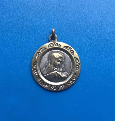 Jolie M Daille Religieuse Vierge Marie M Daille Pendentif