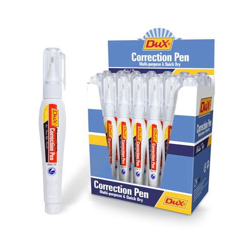 correction  dux stationery
