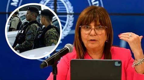 Bullrich Y Un Mensaje A Pullaro Por La Situación En Rosario La Policía Tendría Que Duplicar O