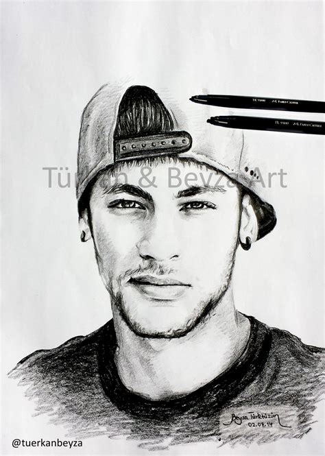 Drawing Of Neymar By Tuerkanbeyza On DeviantArt