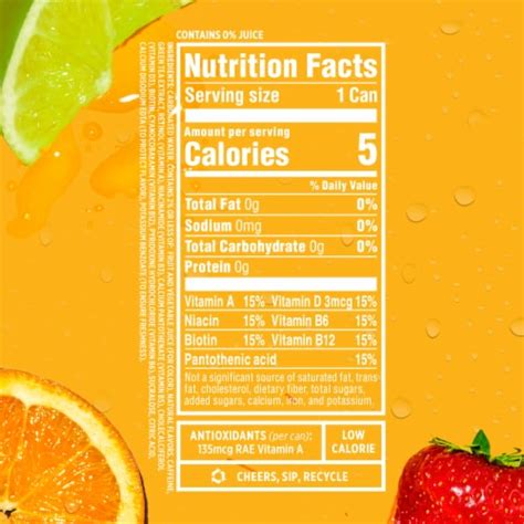 Sparkling Ice® Caffeinated Strawberry Citrus Flavored Sparkling Water