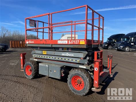 Skyjack Sj Rt Dual Fuel X Scissor Lift In Bolton Ontario