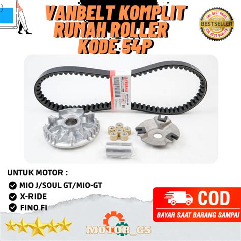 Van Belt Mio J KOMPLIT ROLLER RUMAH ROLLER V Belt Yamaha Soul GT