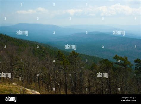 The Ouachita Mountains In Oklahoma Seen From The Talimena Scenic Drive