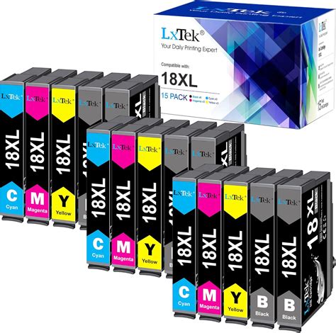 Lxtek Compatible Ink Cartridge Replacement For Epson Xl For Epson