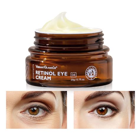 Creams Moisturizers Retinol Eye Cream Removes Dark Circles Reduces Fine