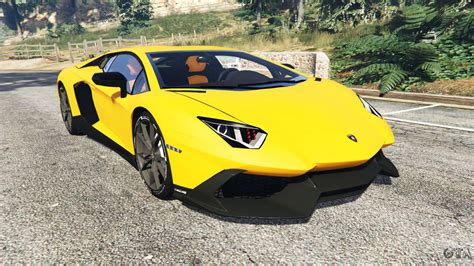 Lamborghini Aventador Lp720 4 50th Anniversary For Gta 5