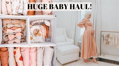 HUGE Newborn Baby Haul Everything I Ve Gotten For Baby So Far YouTube