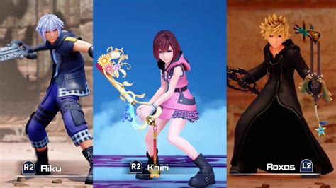 Kingdom Hearts 3 Re Mind - All Playable Characters Boss Fights - YouTube