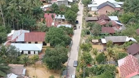 Desa Di Kecamatan Bendahara Aceh Tamiang Masih Terendam Banjir