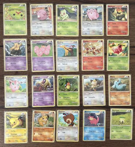 LOT DE 64 Cartes Pokémon Heartgold Soulsilver HGSS HS01 EUR 54 00