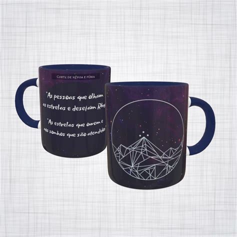 Caneca Porcelana Livro Corte De Nevoa E Furia Sarah J Maas As Pessoas