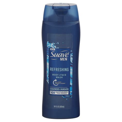 Suave Mens Refresh Body Wash 18 Fz 6 Pack Stockupexpress